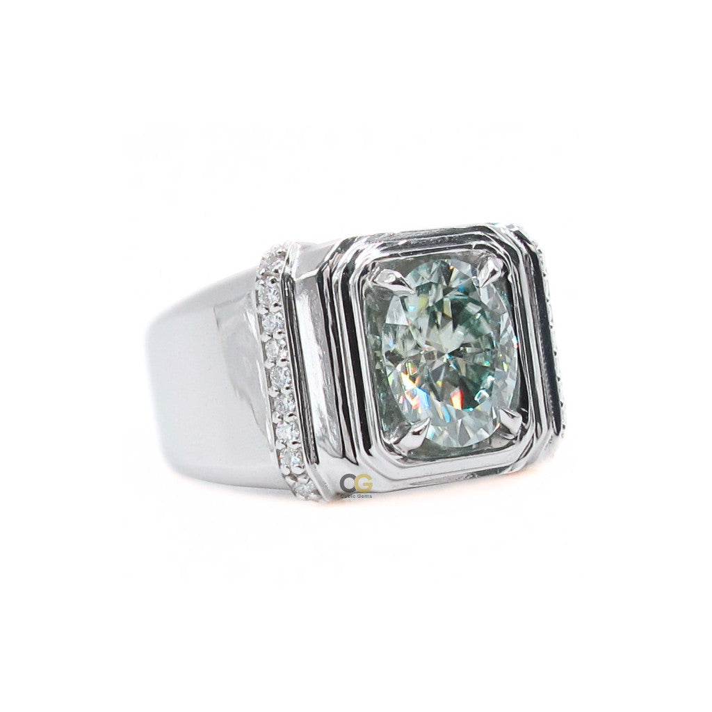 CG Oval Paraiba Ring Sterling Silver 925