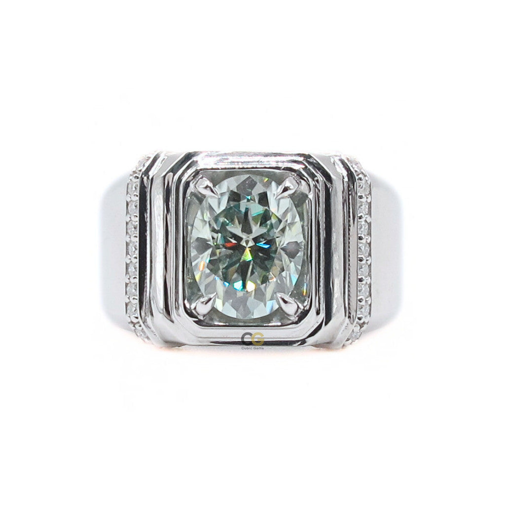 CG Oval Paraiba Ring Sterling Silver 925